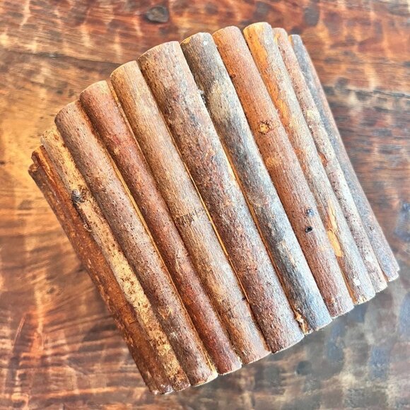 Vintage Rustic Wooden Plant Pot Cover - Picture 2 of 7